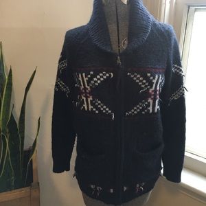 Aritzia TNA sea to sky zipper cardigan